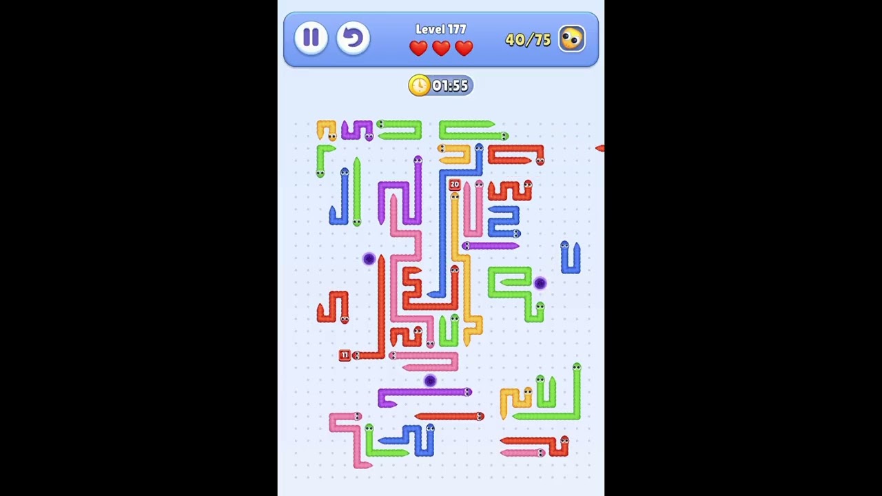 Snake Escape &ndash; Level 177 Walkthrough 🐍🧩✨