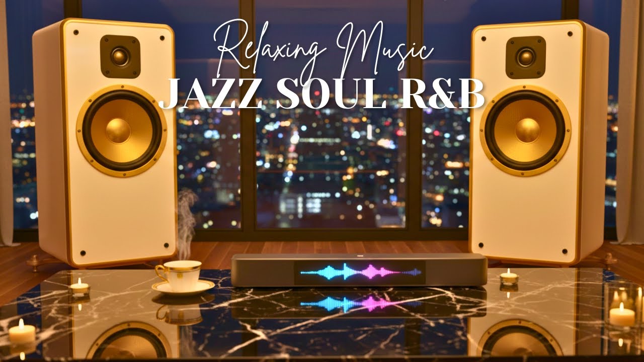 Smooth Jazz & Soul R&B – Relaxing Grooves Sax & Guitar Chill Instrumental