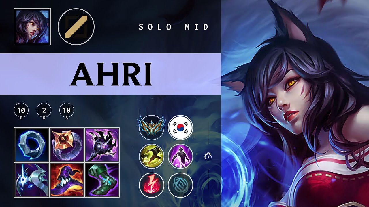 Ahri Mid vs Xerath - KR Challenger Patch 25.24