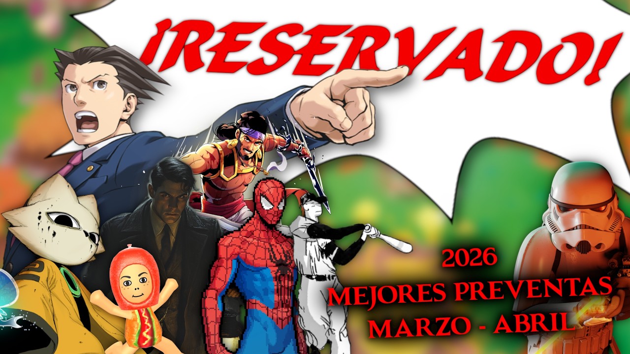 Mejores lanzamientos de videojuegos (Marzo - Abril 2026) | &iexcl;Reservado! - Duckkk