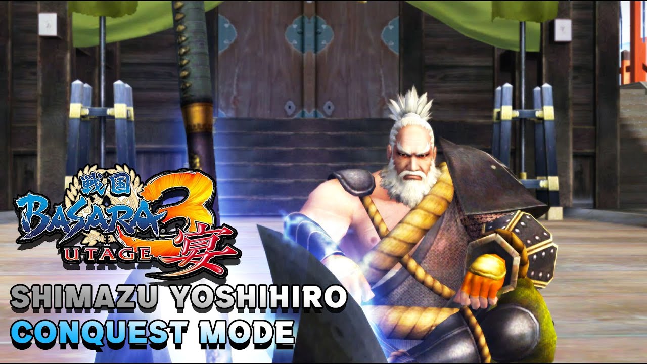 Shimazu Yoshihiro Conquest Mode - Sengoku Basara 3 Utage Wii Emulator