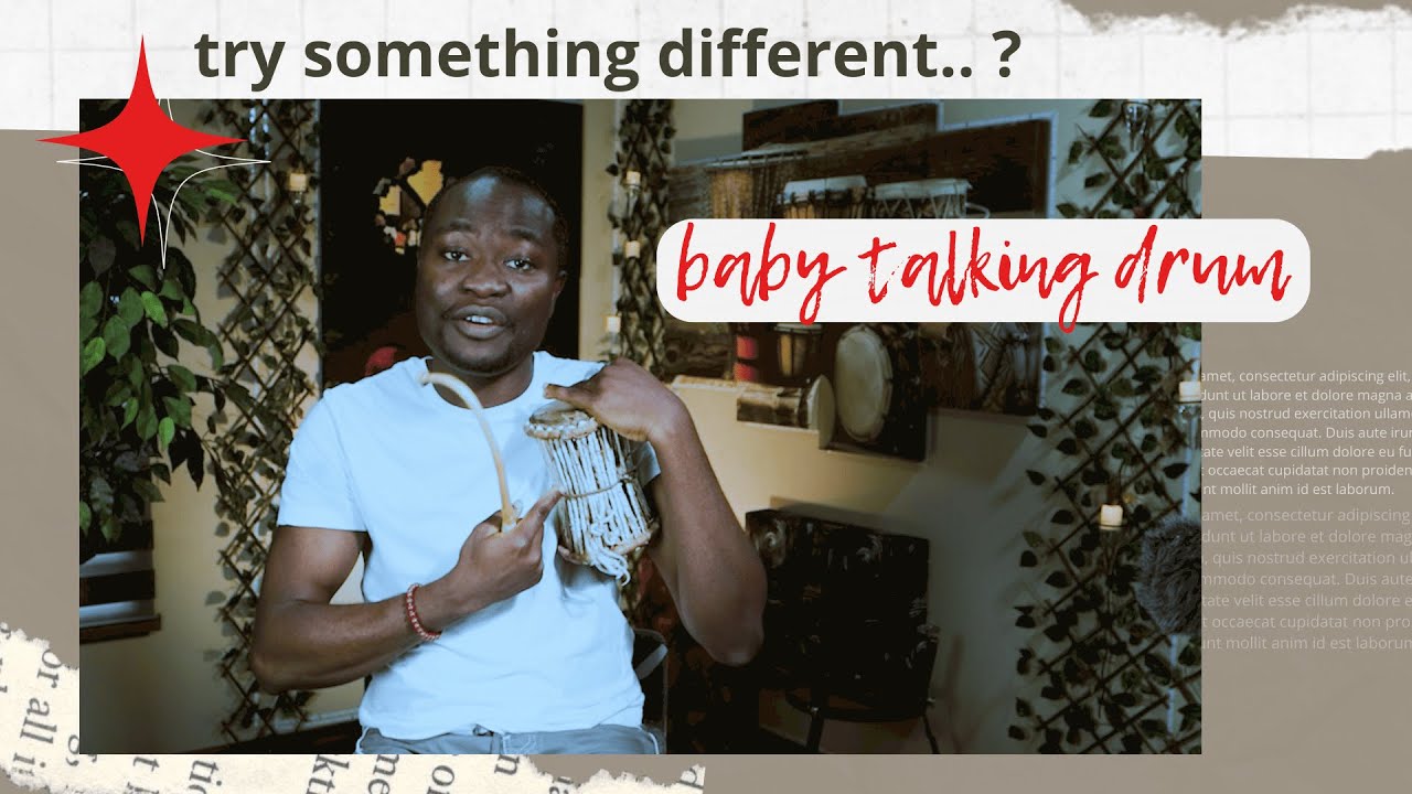How to play the Omele Gangan | Play the Talking Drum series