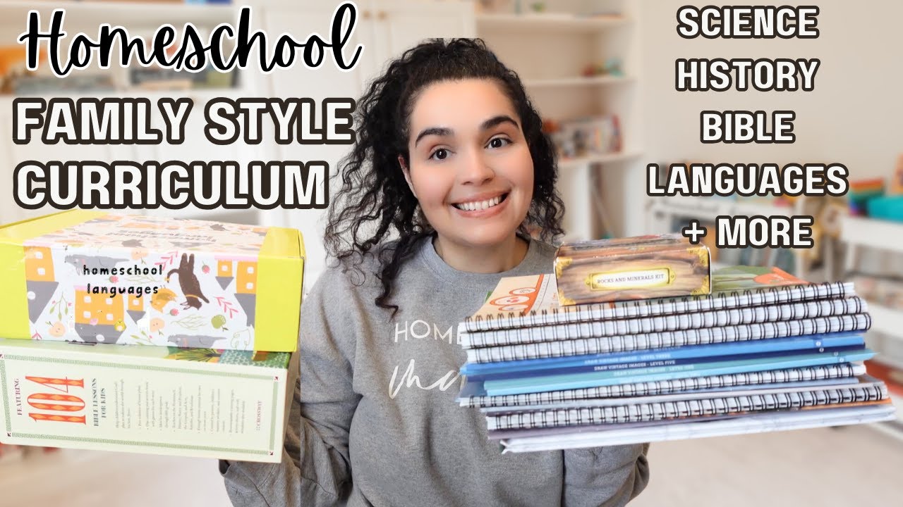 📚Homeschool Family Unit Studies Choices 2024-2025 | History, Science, Bible, Languages + MORE
