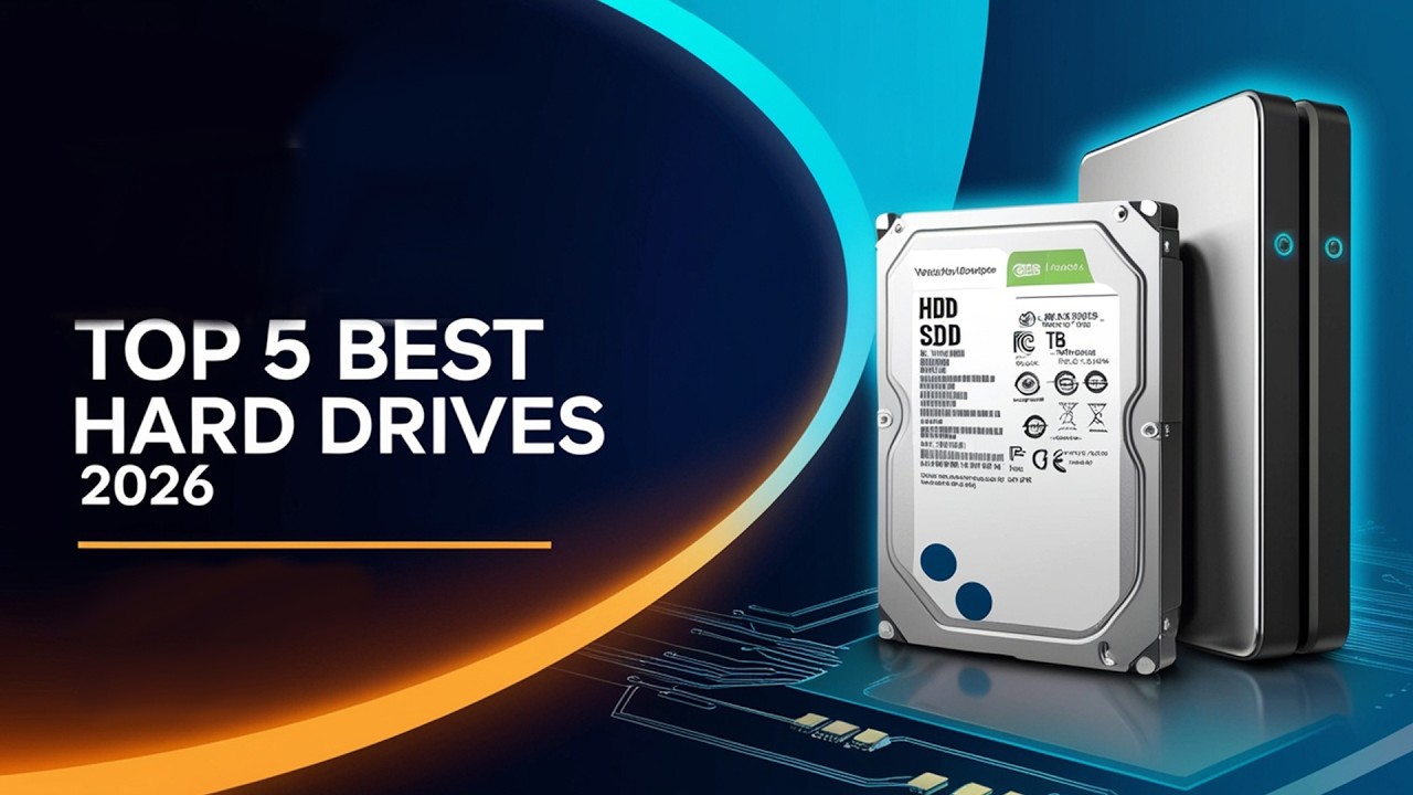 Top 5 Best Computer Hard Drives in 2026 | Fast & Reliable HDD/SSD Picks