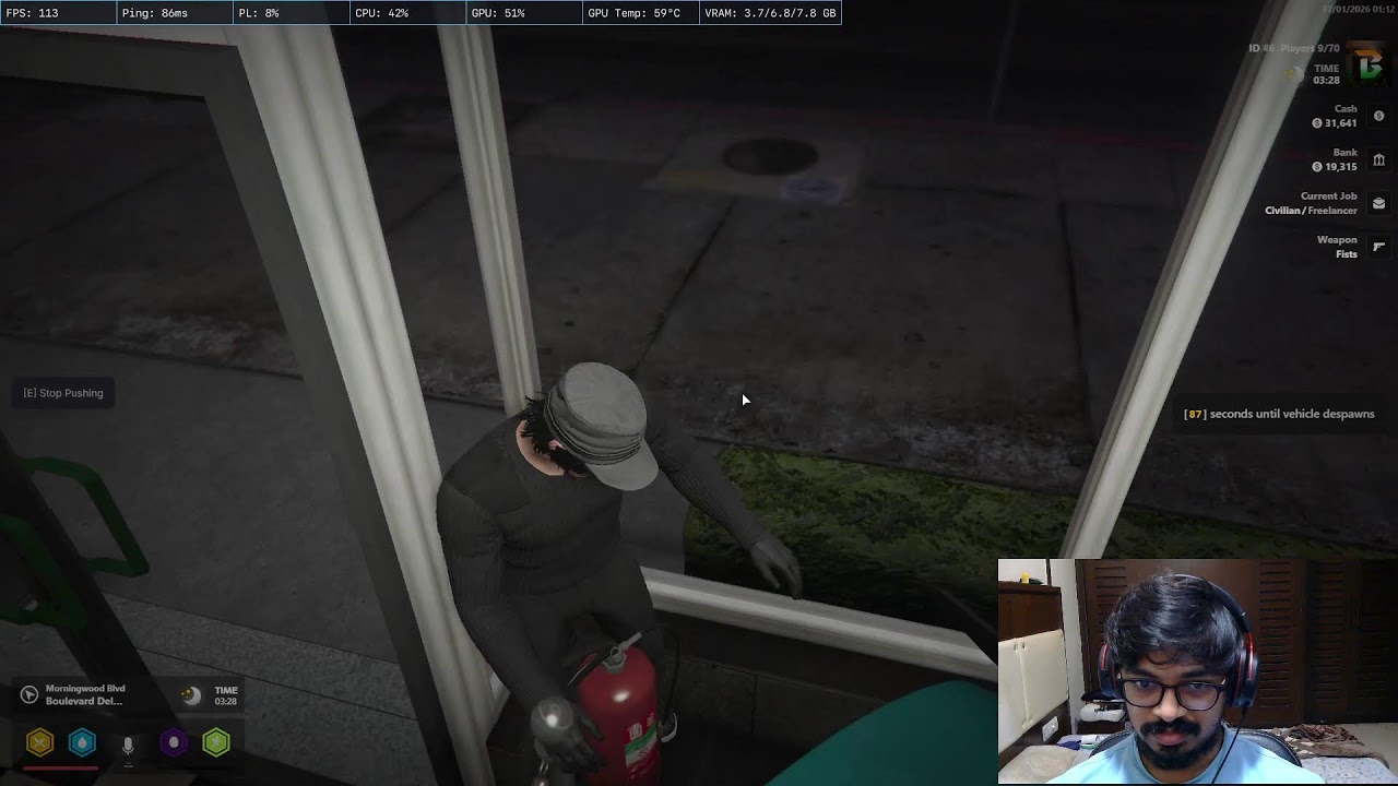 Playing some rp
