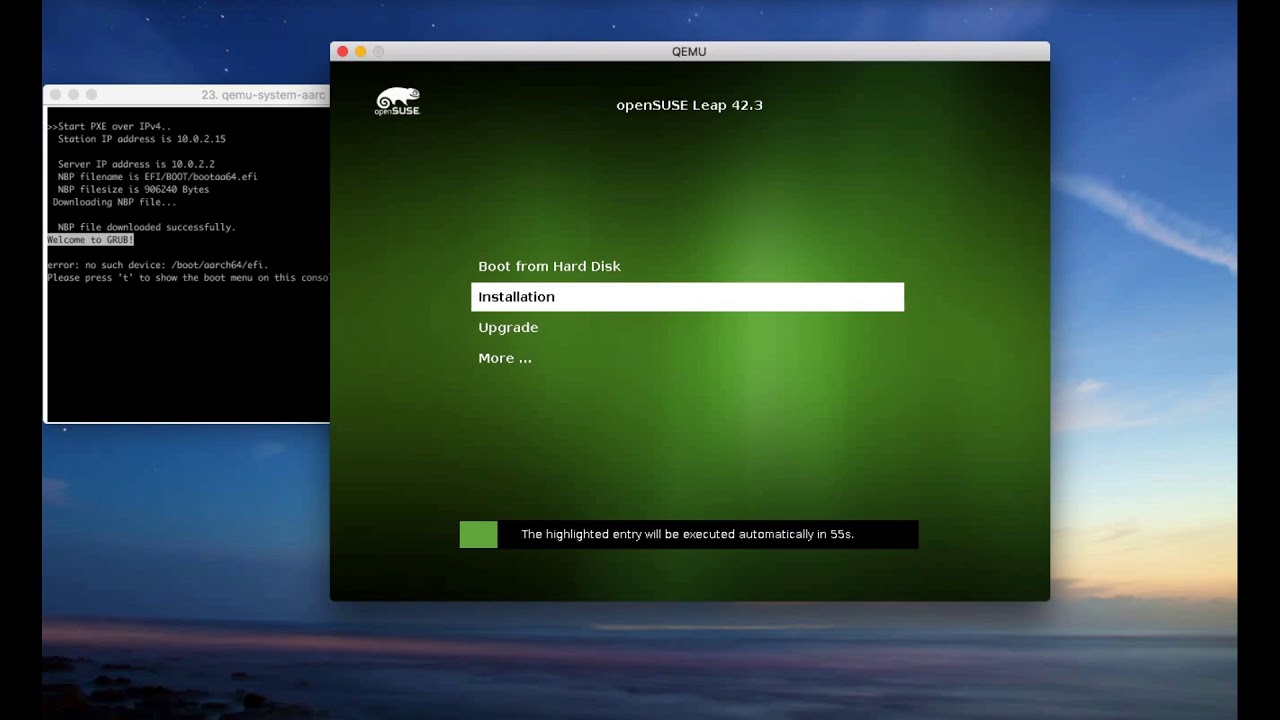 [2017] Demo for QEMU in UEFI by Alexander Graf