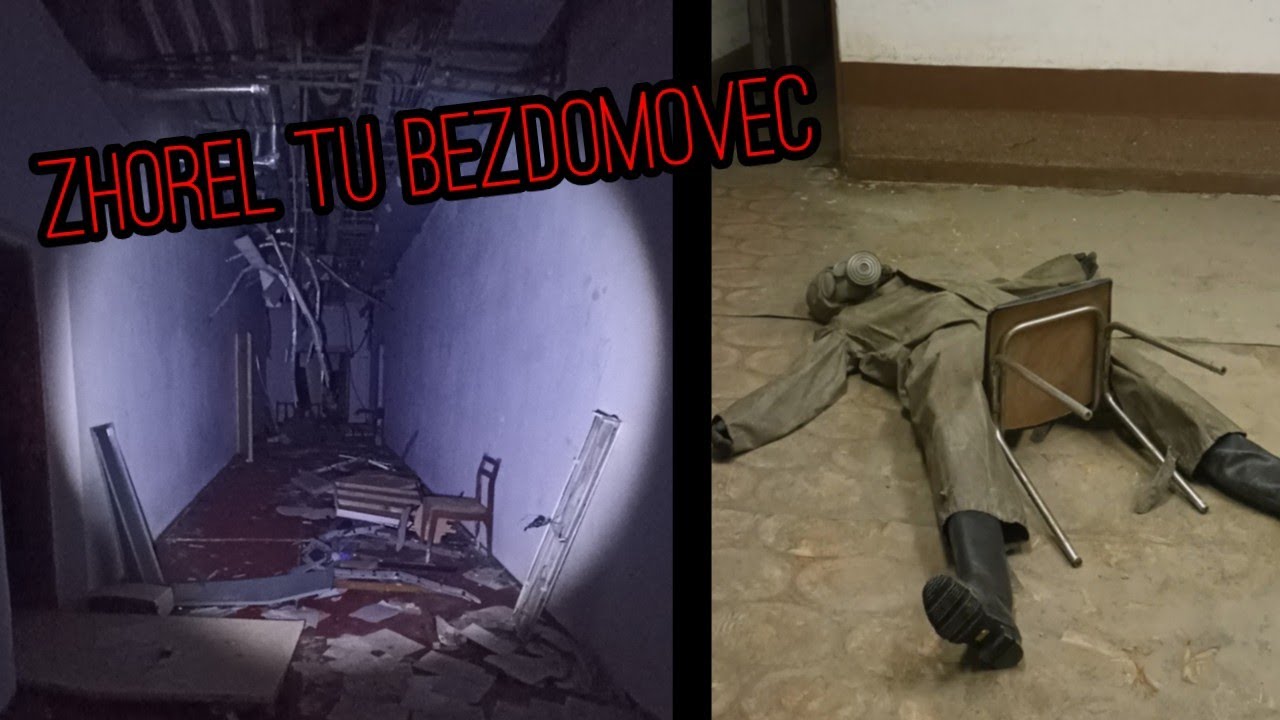 ZHOREL TU BEZDOMOVEC! Co-kryty urbex - Dubnica nad Váhom ZŤS