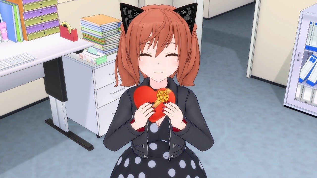 【MMDアリスギア】バレンタインチョコをくれる君影唯