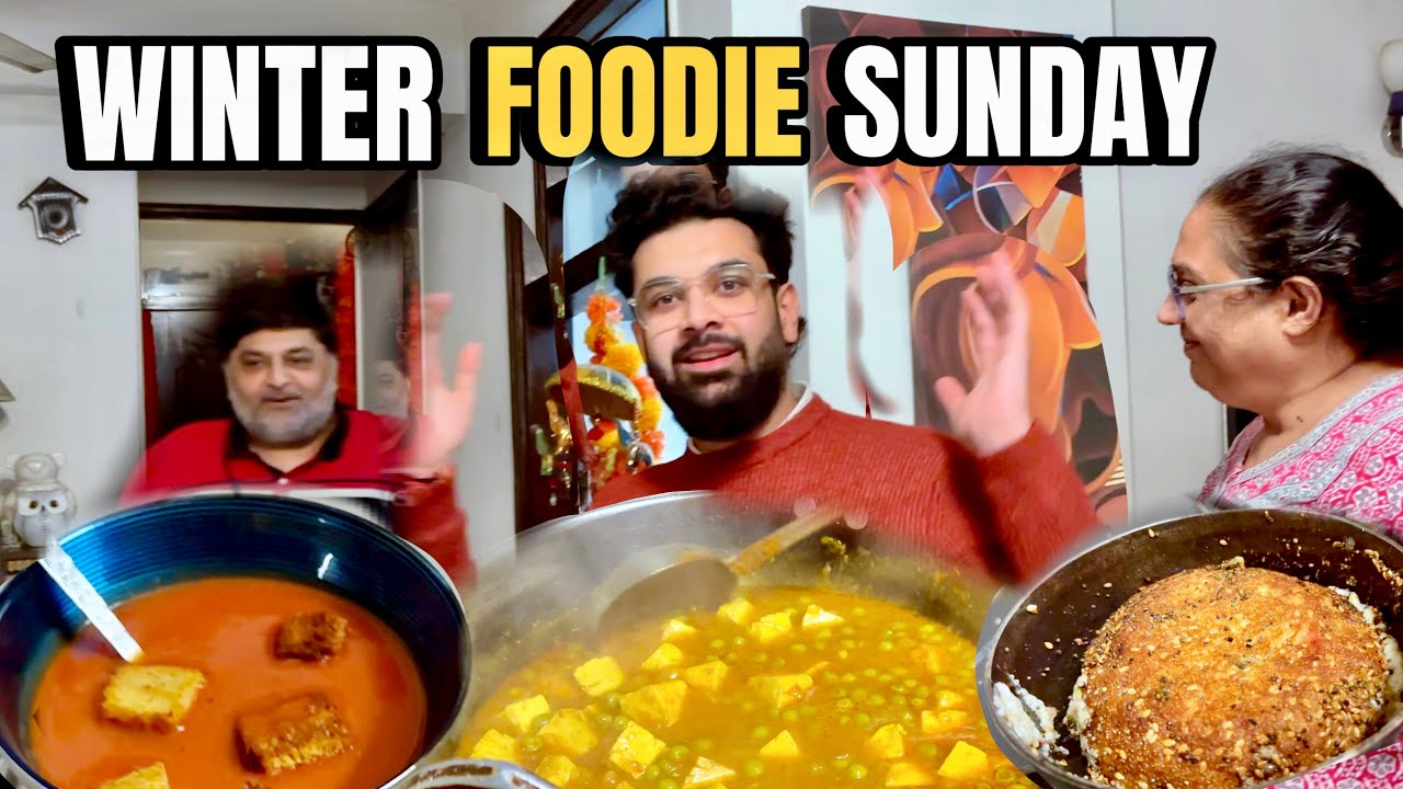 Winter's ka Tasty Ghar ka Khana Mummy & Papa ke sath ..!!