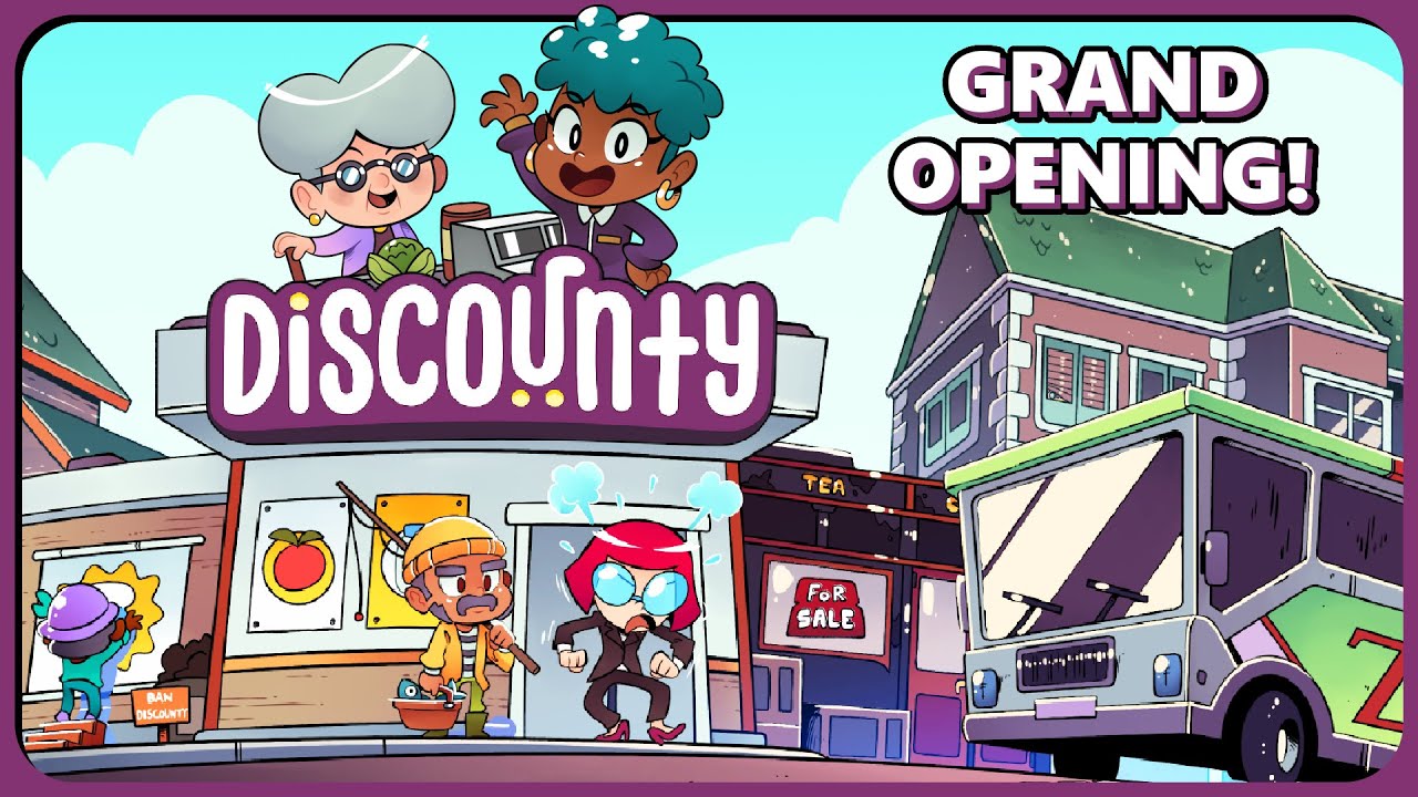 RUN A COZY SUPERMARKET IN A SMALL TOWN! Discounty