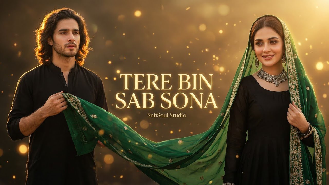 Tere Bin Sab Sona – Soulful Sufi Love Story | Magical Golden Sunset Romance | SufiSoul Studio