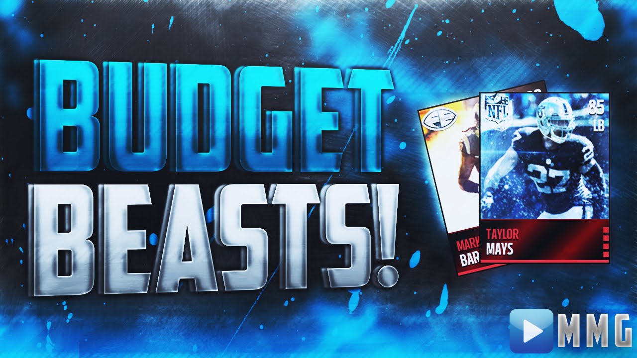 Updated Budget Beasts! Best Cheap Players In Madden Mobile! Madden Mobile 16