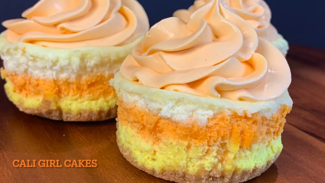 Candy Corn Cheesecake