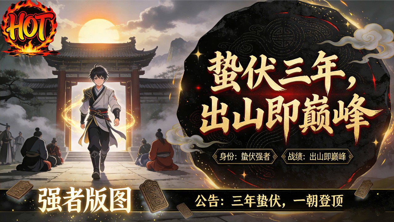 ✨【强推】《蛰伏三年，出山即巅峰》第1~81集装了三年废物，出手就无敌南阳城楚家嫡长子楚云，天生被认定是无法引气修武的废柴，成了族人眼中的笑柄#穿越 #末世 #异能 ##动态漫画# 漫野推文