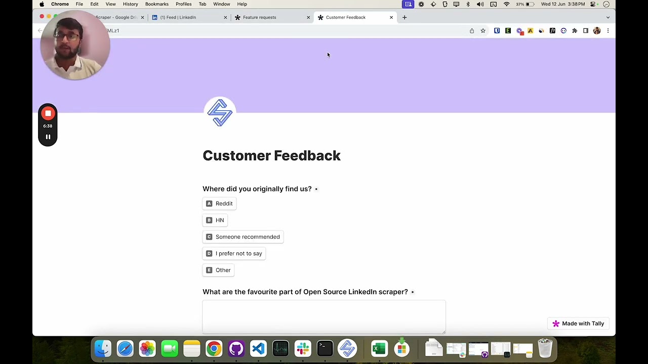 Open Source LinkedIn Scraper - 2024