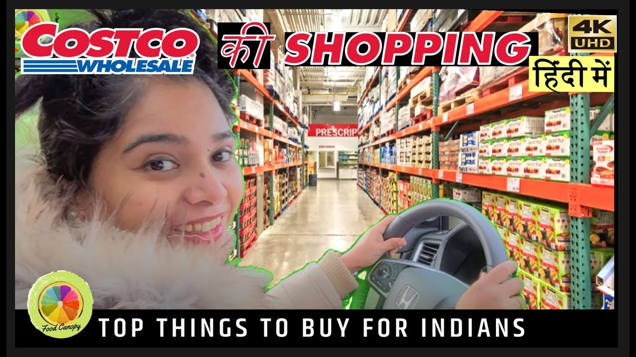 In Hindi : Indian Must Buys at Costco - Shop with Me - Cost of living in USA - Indian USA