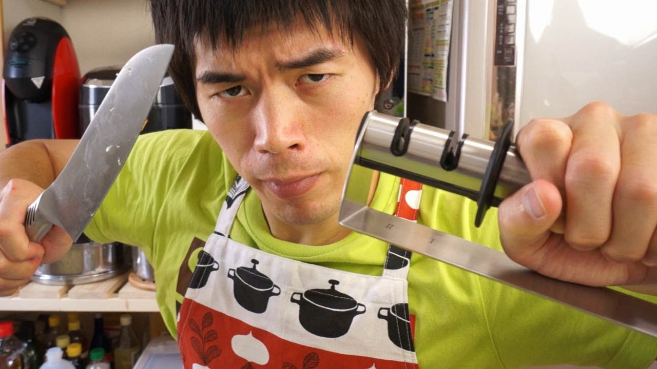 包丁の切れ味が新品並によくなるステンレス用包丁研ぎ器 | knife sharpen
