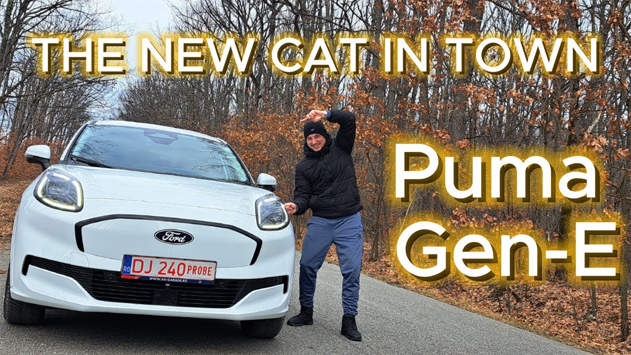 2025 Ford Puma Gen-E Review | All-Electric Compact SUV Uncovered