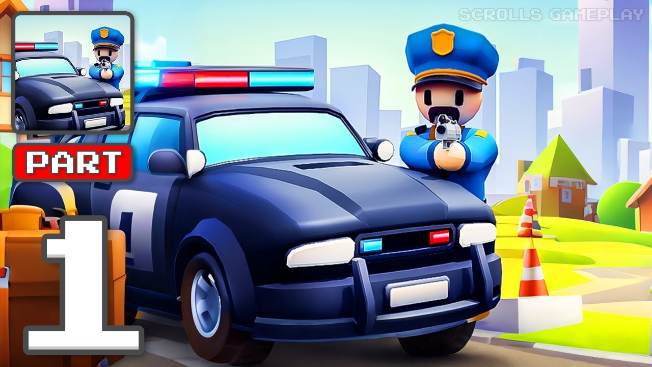 Police Officer - Gameplay Walkthrough Part 1 - Law Enforcer Mission (iOS, Android)