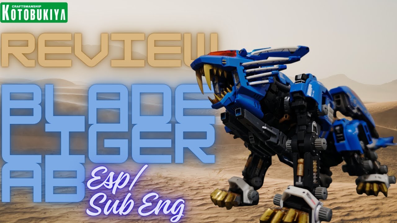 Blade Liger AB – El Zoid más ÉPICO en Model Kit 🦁🔥 | Review Completa Kotobukiya HMM 1/72