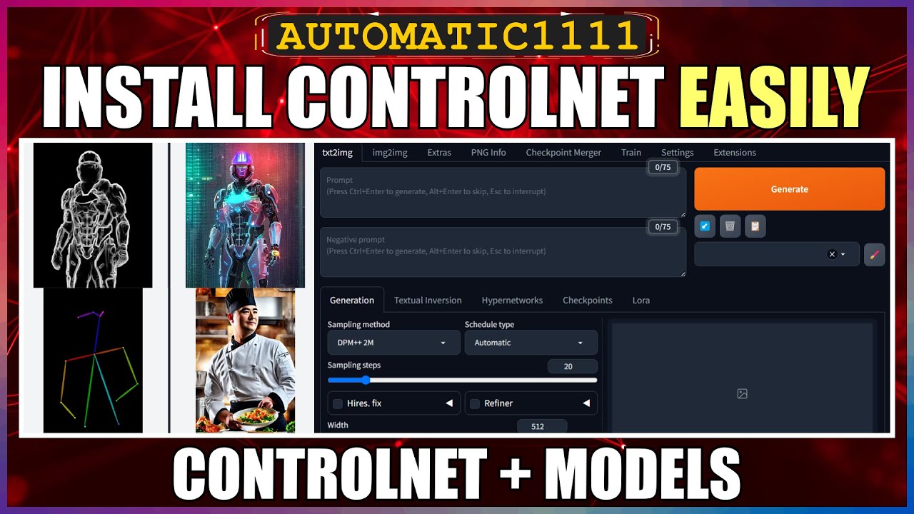 How to Install ControlNet 1.1 in Stable Diffusion Automatic1111
