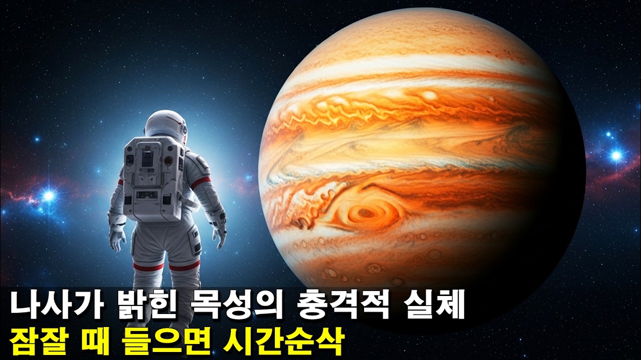 [수면다큐]《목성에 대한 NASA의 충격적인 발견》잠잘 때 들으면 시간순삭!
