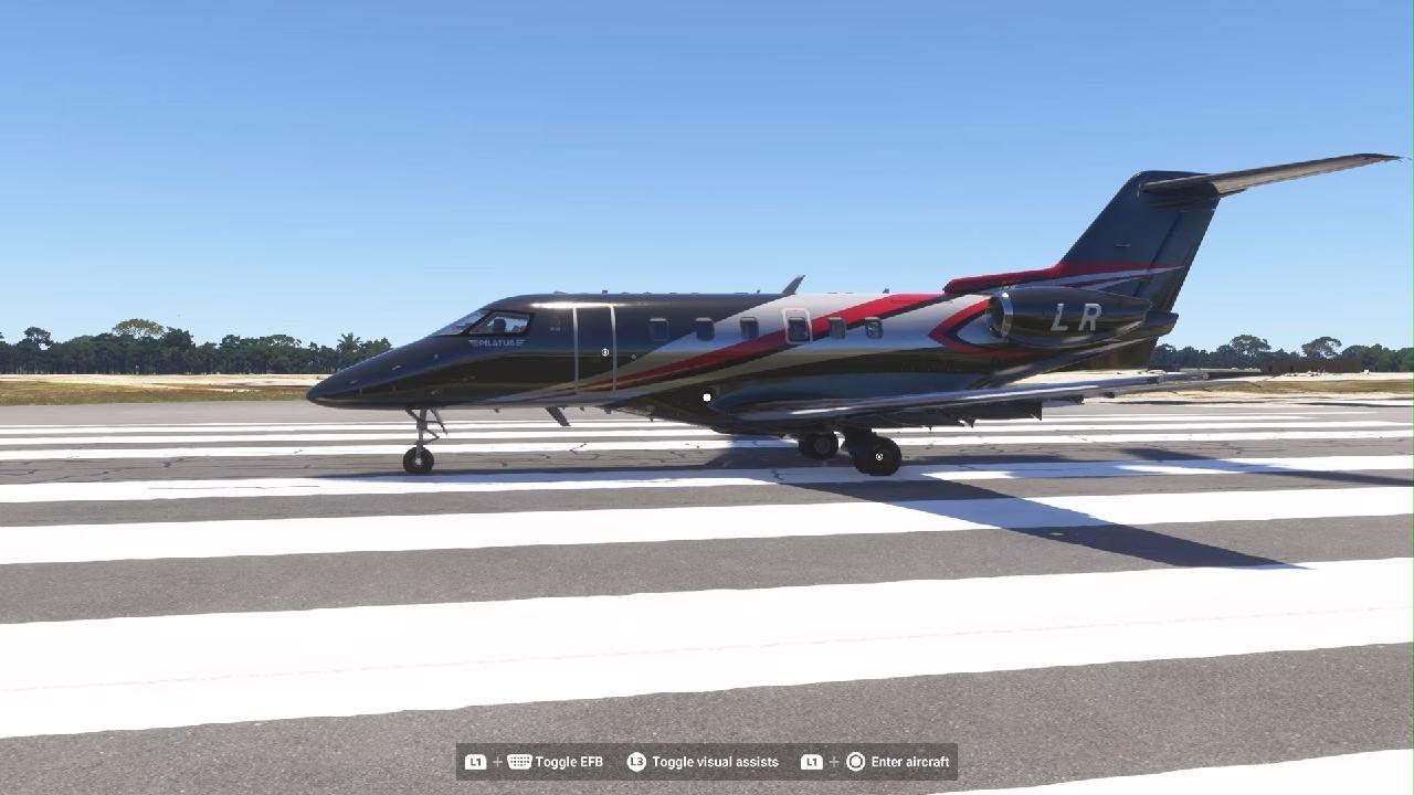 Microsoft Flight Simulator 2024 | Pilatus PC-24 Manual Engine Start | Gameplay
