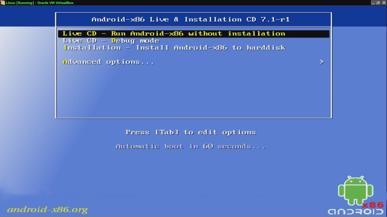Android-x86 7.1-r1
