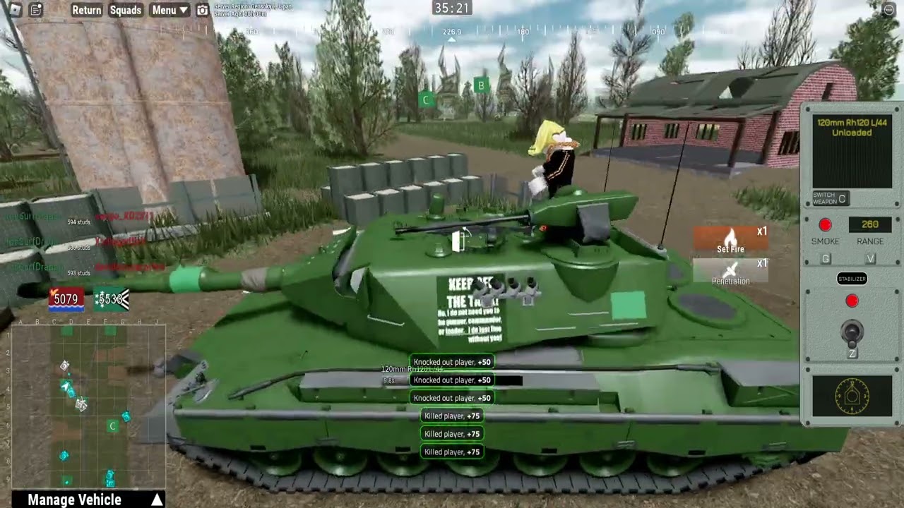 First 10k Game - (Multicrew Tank Combat 4 3.0) ROBLOX
