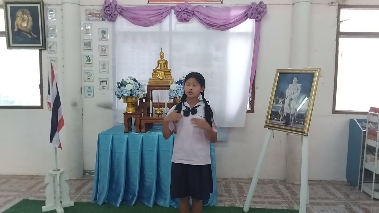 บรรยายธรรม โรงเรียนบ้านหินดาด