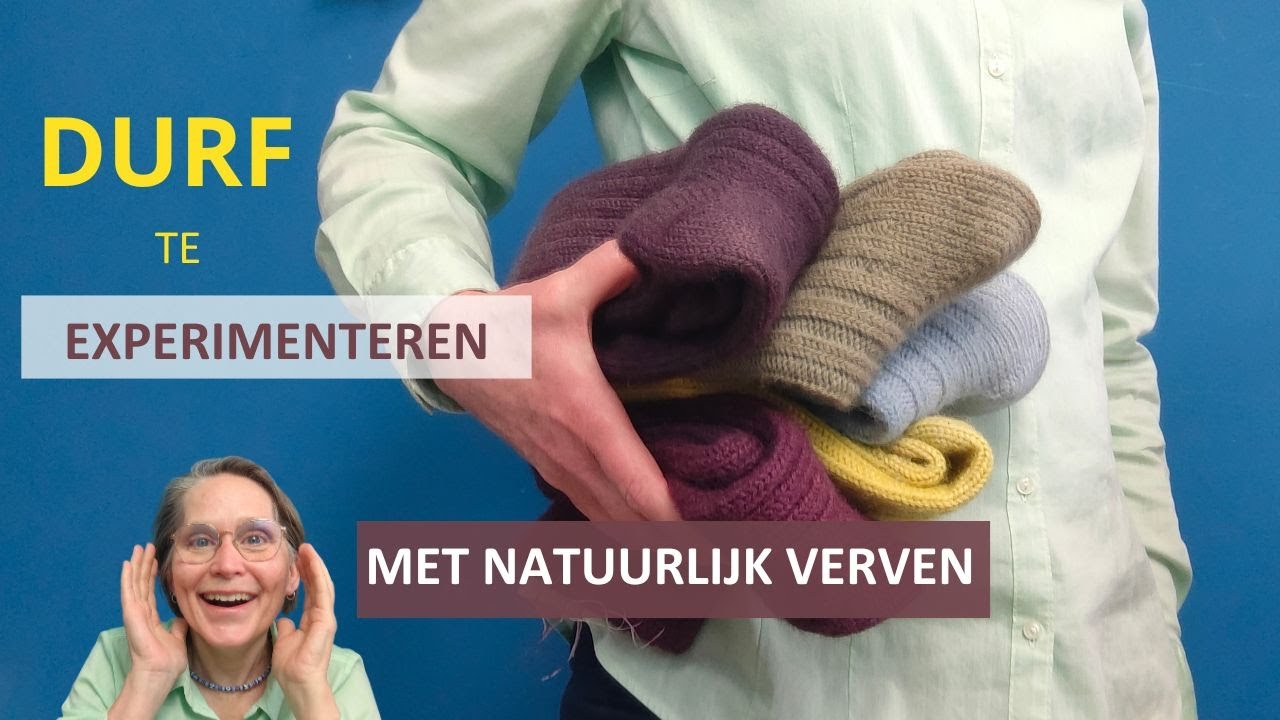 Natuurlijk Verven met Planten uit de tuin: Wollen Sokken Kleuren en Familieherinneringen bouwen