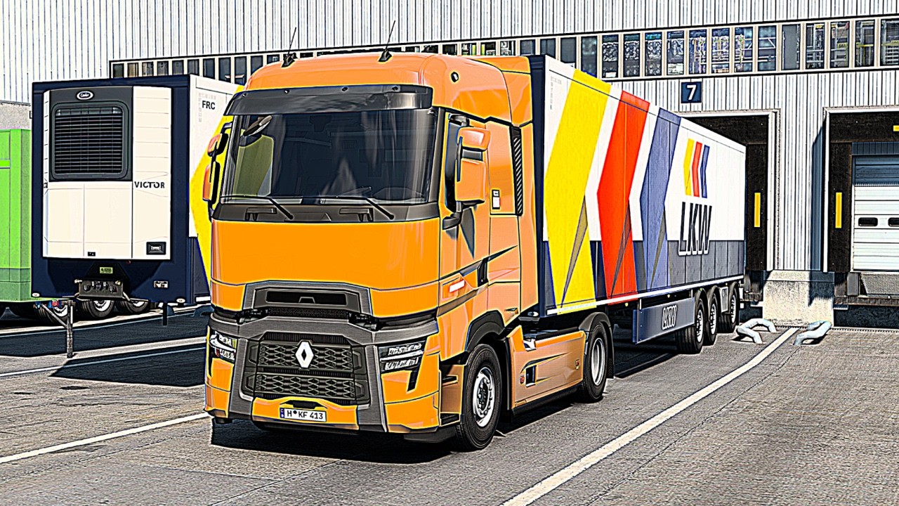 Euro Truck Simulator 2 – 4K Ultra Realistic Renault Drive | Graphics v1.58 (No Mods)
