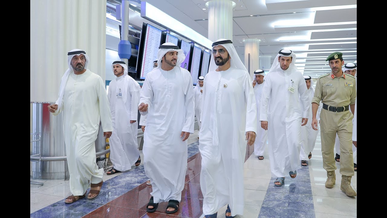 محمد بن راشد يطمئن على حركة المسافرين عبر مطار دبي الدولي