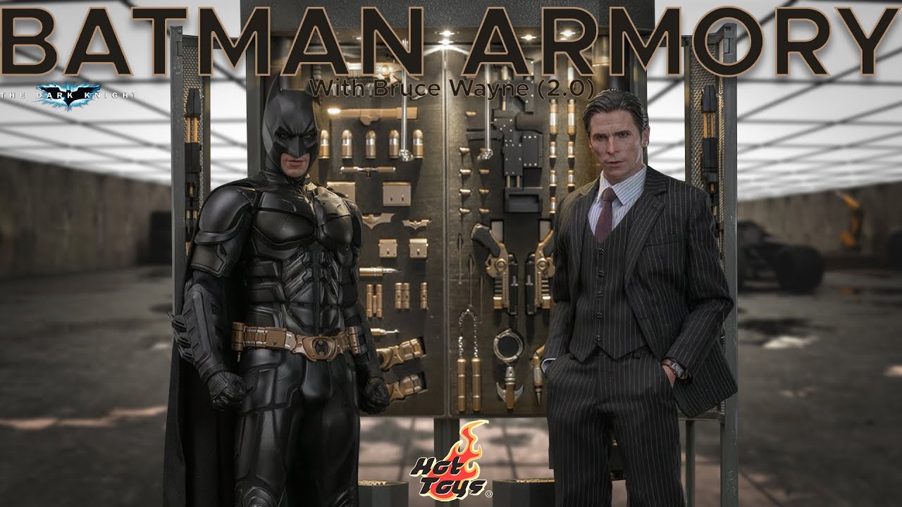 Обзор фигурки Hot Toys Batman Armory с Брюсом Уэйном (2.0)