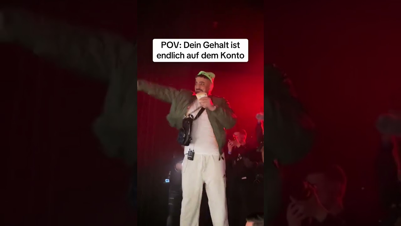 Haftbefehl verteilt fuffi's auf Live Konzert 🤑 #shorts #memes #konzert #haftbefehl