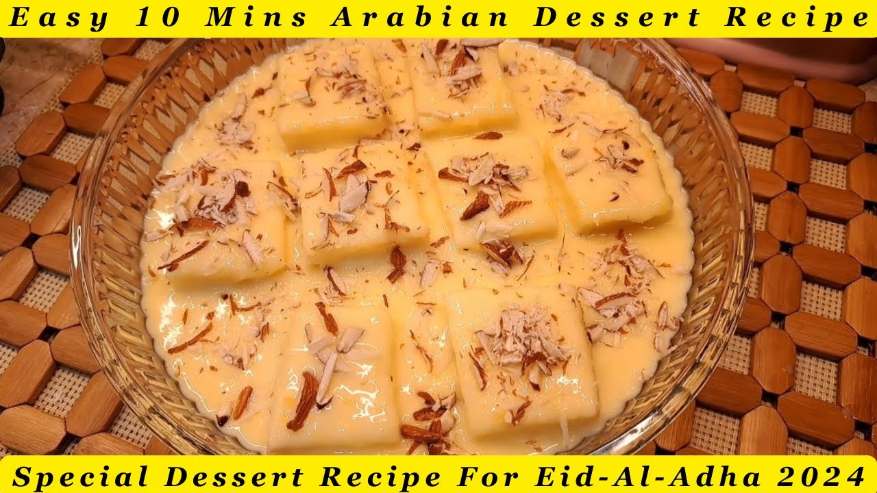 Arabian Pudding Recipe | Instant Dessert Recipe | Eid Special Recipes 2024 | @AimonsCookingStories