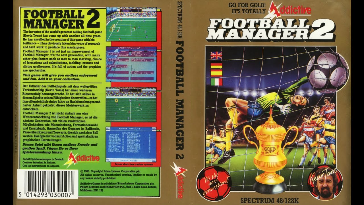 Retro Gaming Ep 40:  Football Manager 2 (ZX Spectrum 48k/128k 1988)