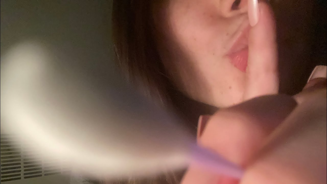 ASMR There’s Something in Your Eye! Breathy whispering, personal attention, q-tip, pen, closepin