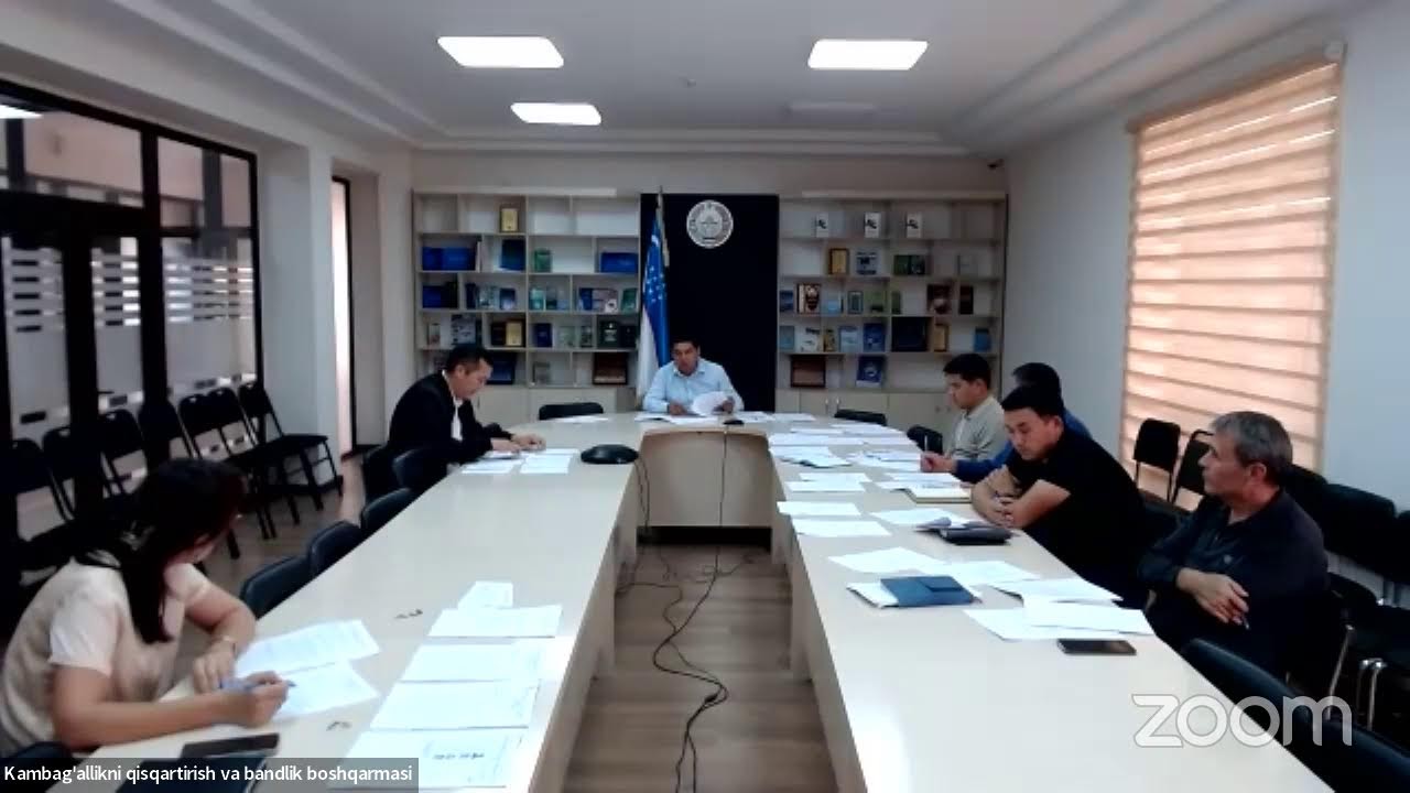 Камбағалликни қисқартириш ва бандлик бош бошқармаси сухбат