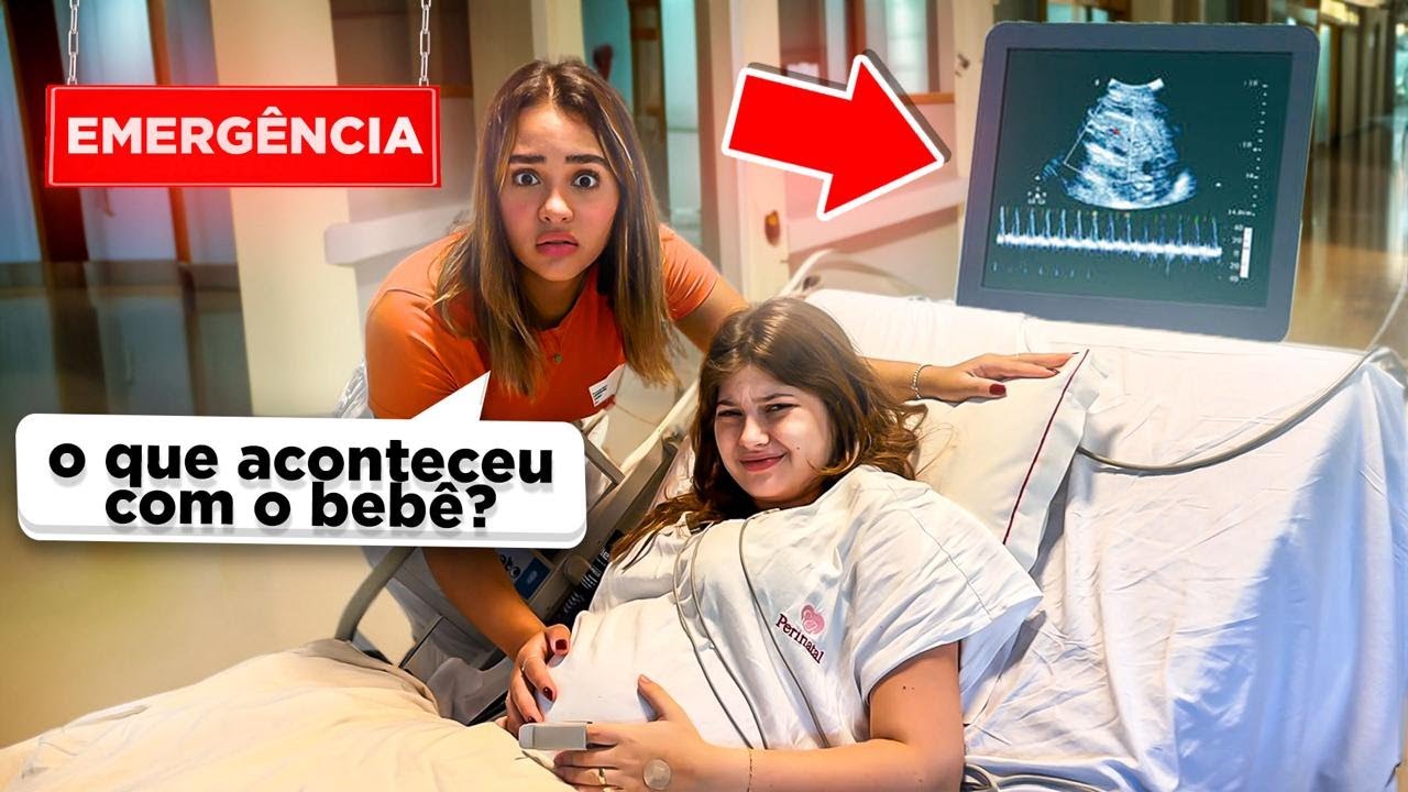 MINHA MELHOR AMIGA GRÁVIDA FOI PARAR NO HOSPITAL !