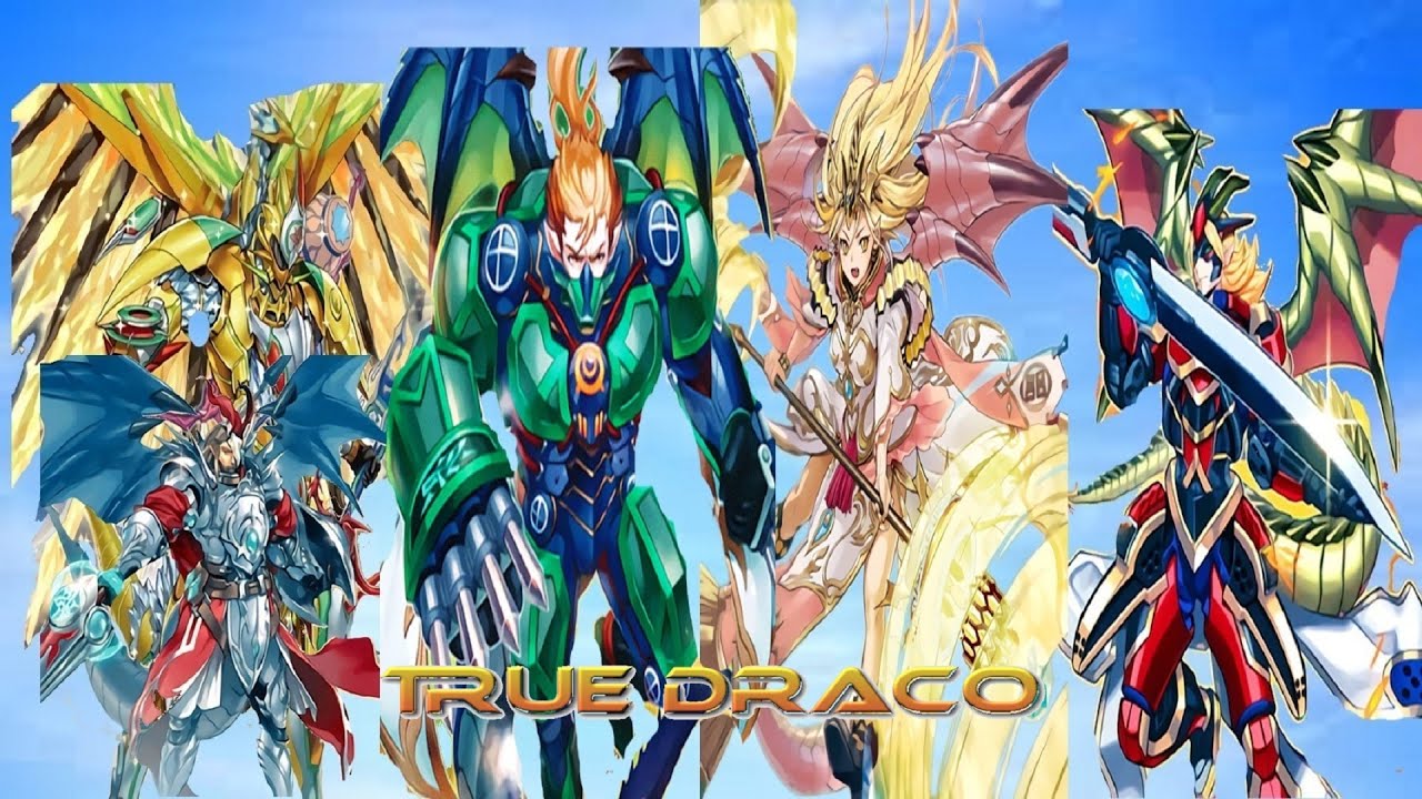 YuGiOh! LOTD Link Evolution - True Draco Gameplay