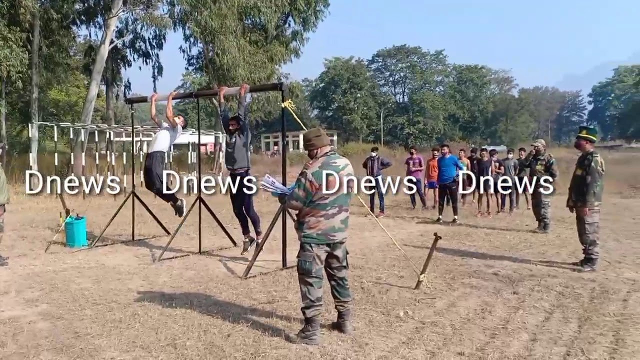 kotdwar sena bharti live, कोटद्वार सेना भर्ती लाइव 2020
