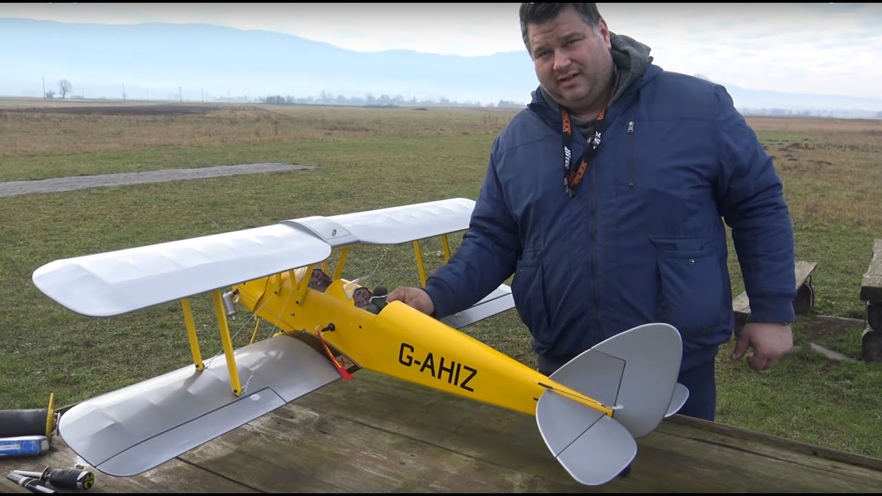 Содержимое сообщества – H King/VQ Tiger Moth de Havilland DH82a 1400mm с SAITO FA72 Maiden