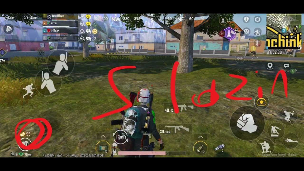 Yeni modda win aldım (sonda kayıt kapanmış göxükmemiş)