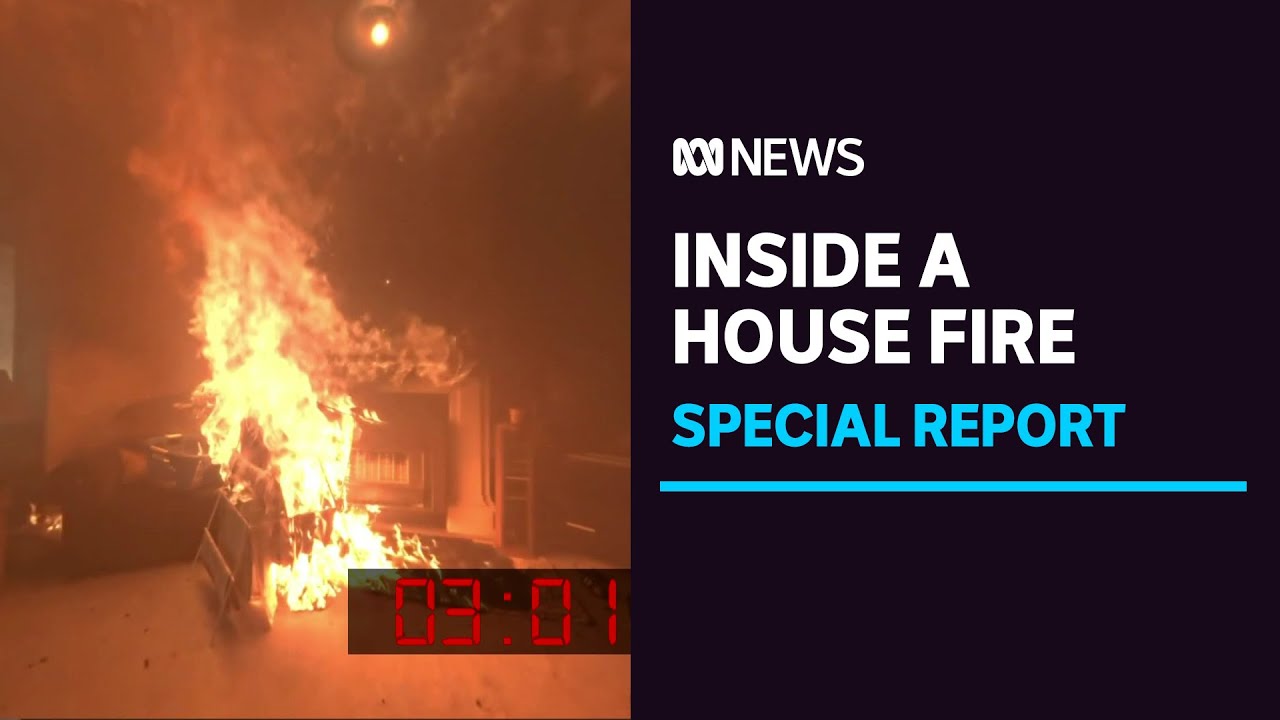 A first-hand look at a house fire from the inside - Special Report | ABC News