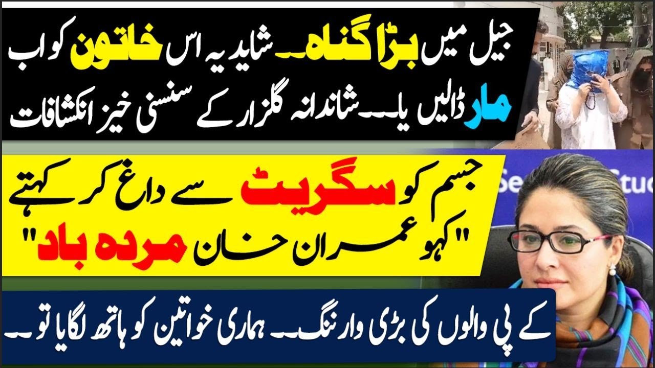 Shandana Gulzar Exposes PTI Female Workers' Treatment in Police Custody: Shocking Revelations