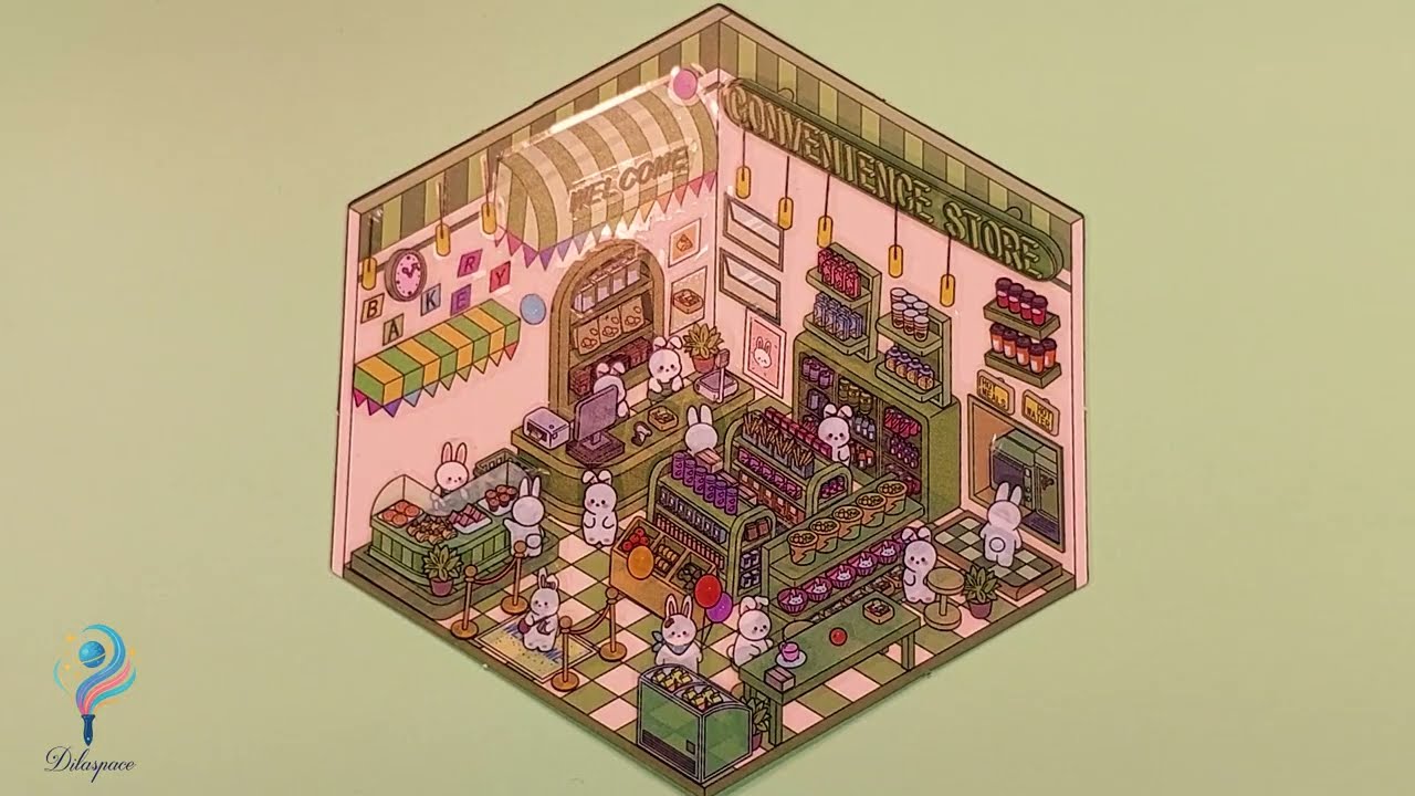 A fun experience with rabbit supermarket stickers....تجربة ممتعة مع ملصقات سوبر ماركت الأرانب