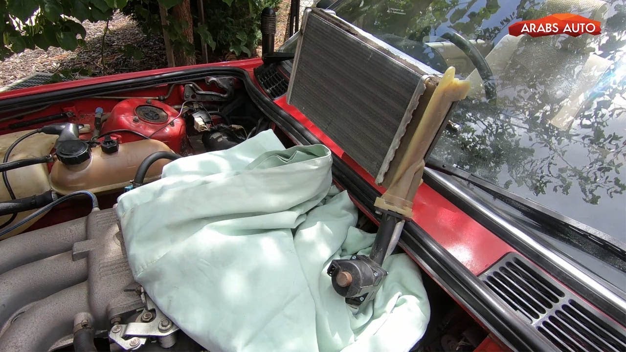BMW E30 Baur part 2 Heater Core Removal