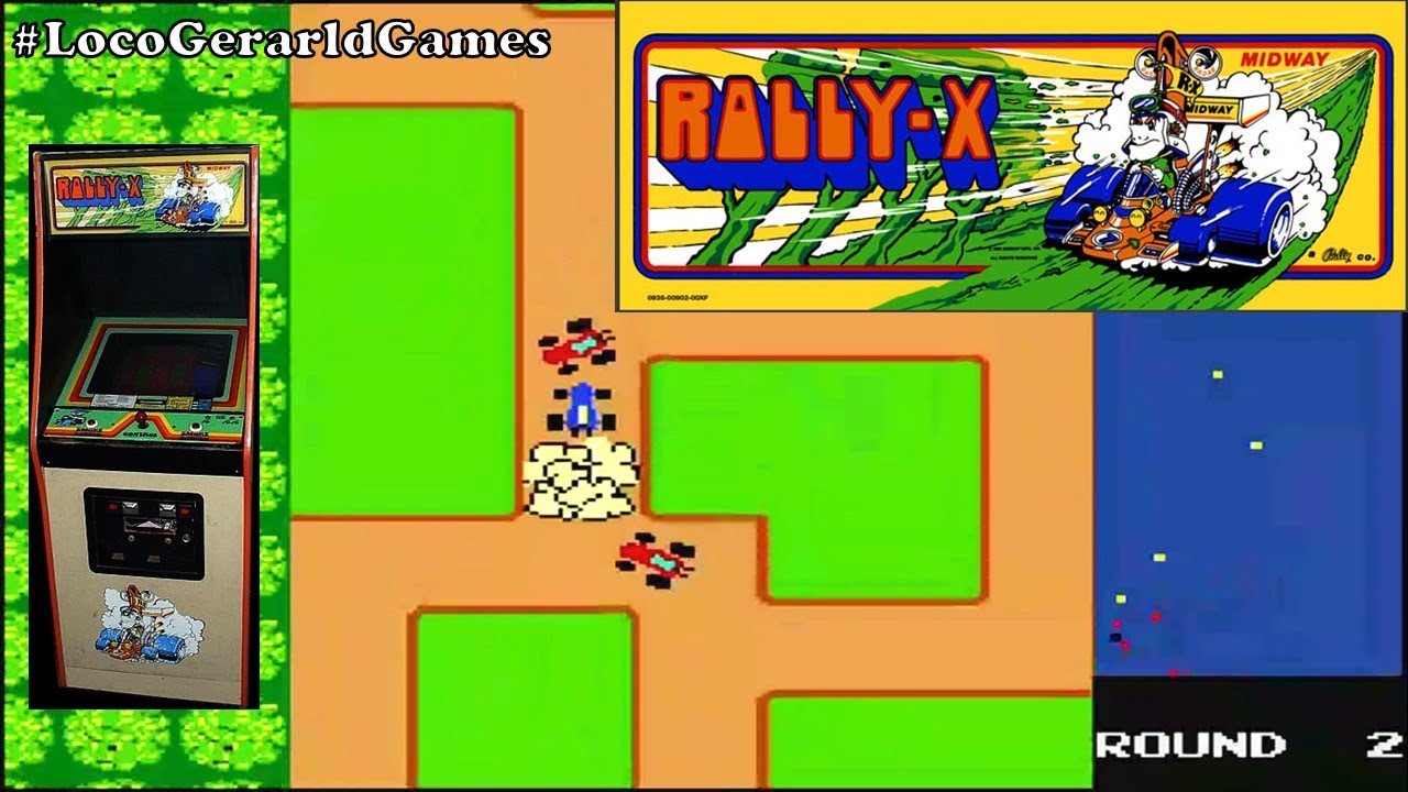 RALLY-X | NAMCO 1980