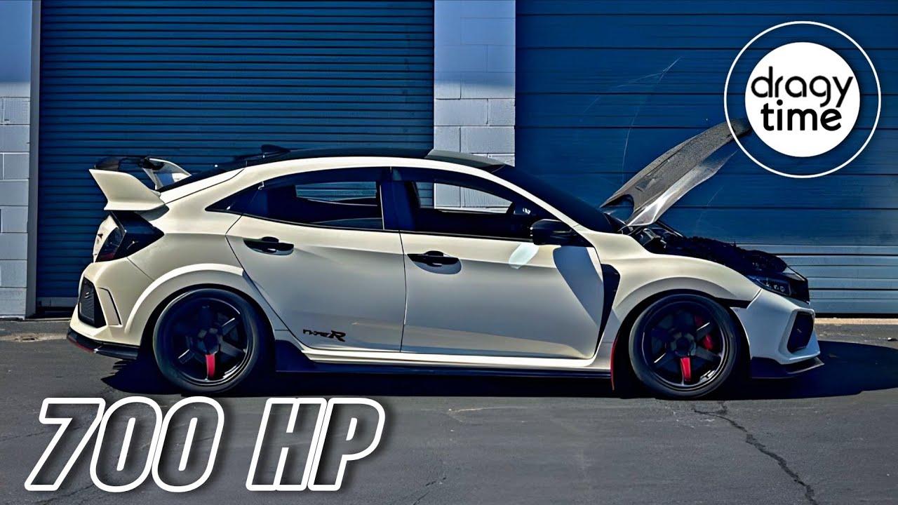 700 HP Honda Civic Type R FK8 | Extreme fast from 100-200 200-250 Km/h & 60-130 100-150 mph